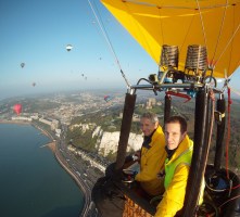 Wereldrecordvaart over het Kanaal van Engeland naar Frankrijk