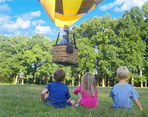 opstijgen luchtballon