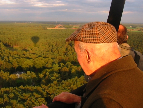 uitzicht luchtballon